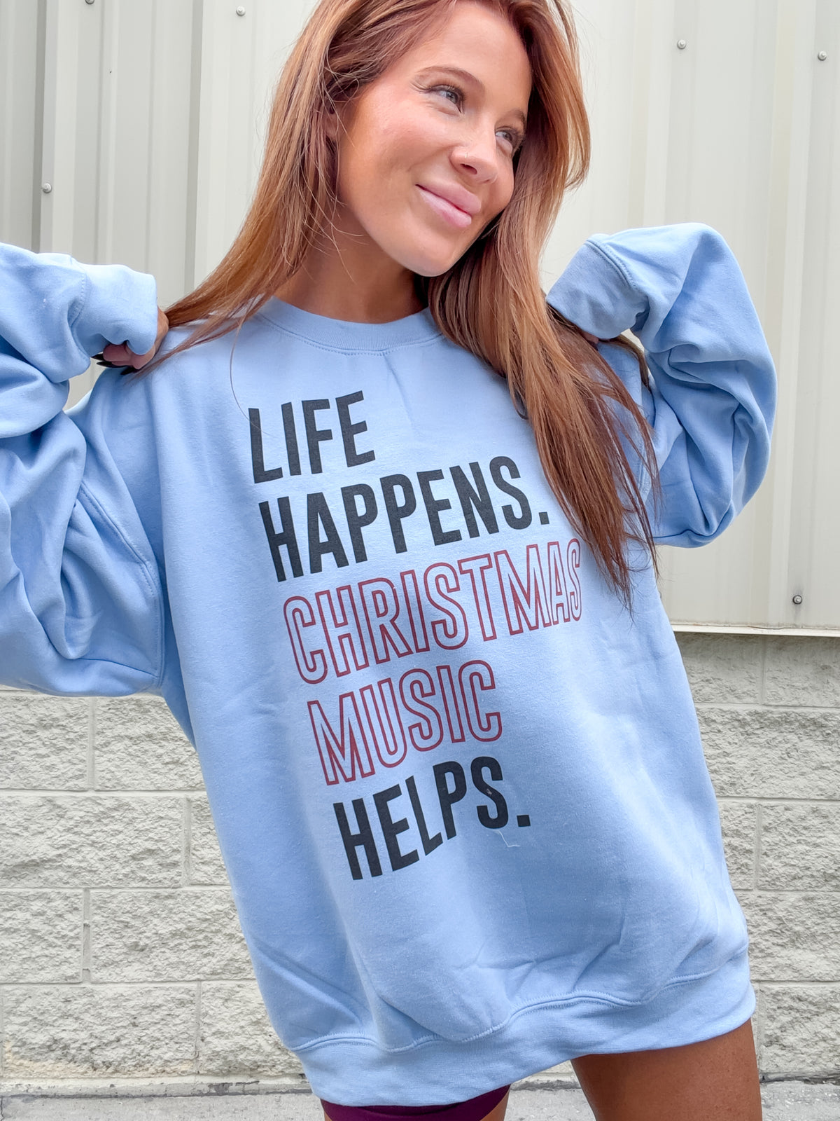 Christmas Music Helps Graphic Top