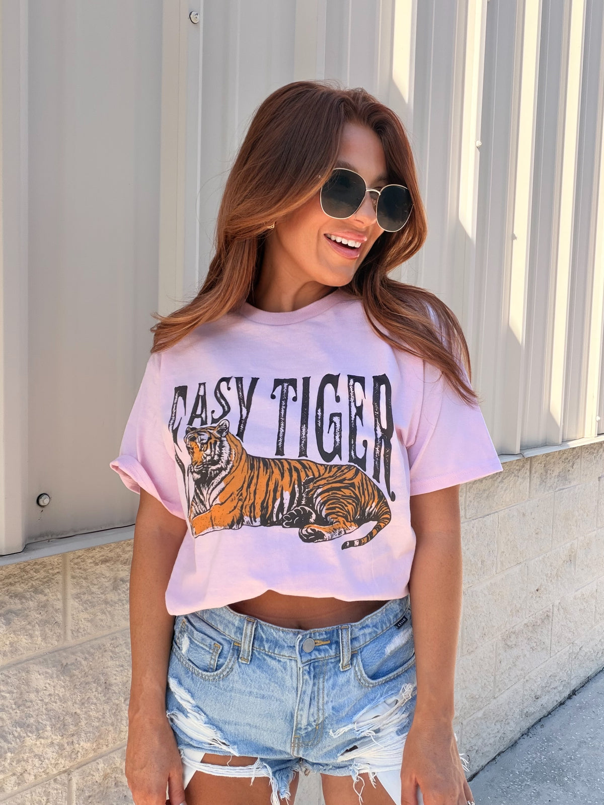 Retro Tiger Graphic Top