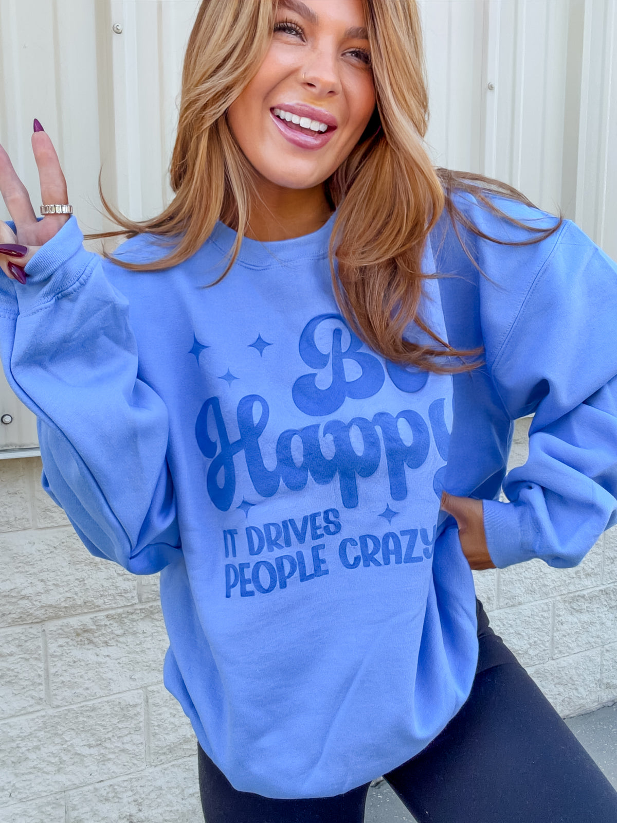 People Crazy Graphic Pullover C.O.C