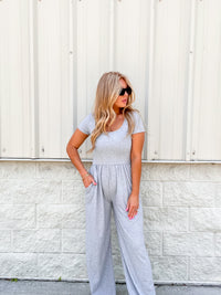 Vintage Soul Grey Jumpsuit