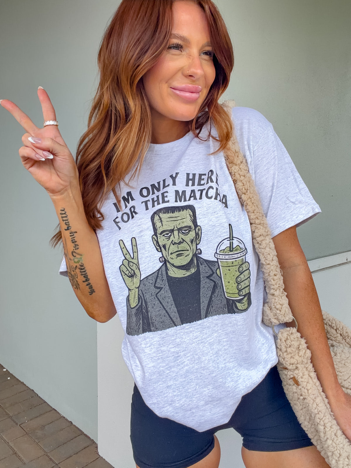 Frank Matcha Graphic Top