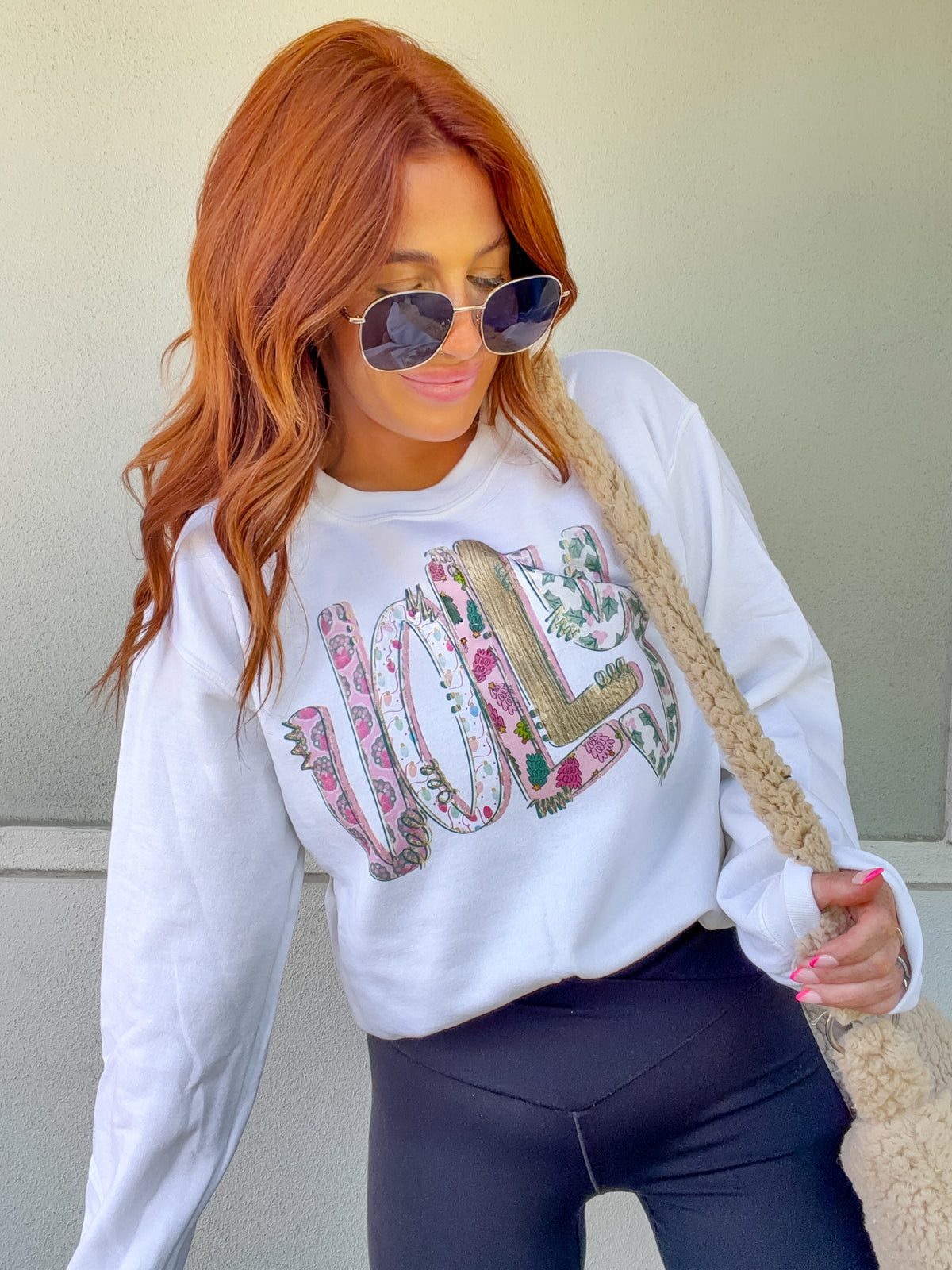 Trendy Jolly Graphic Top
