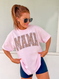 Mama Leopard Graphic Top