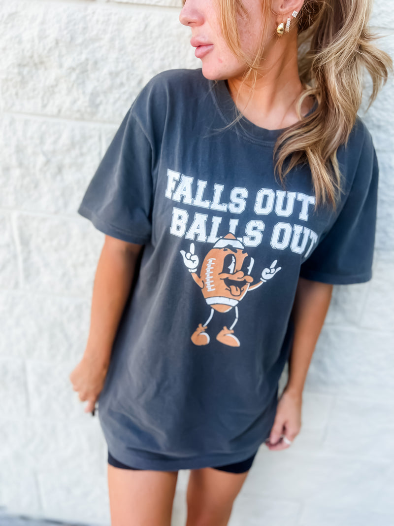 Falls Out Football Graphic Tee