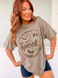 Spook Around Graphic Top
