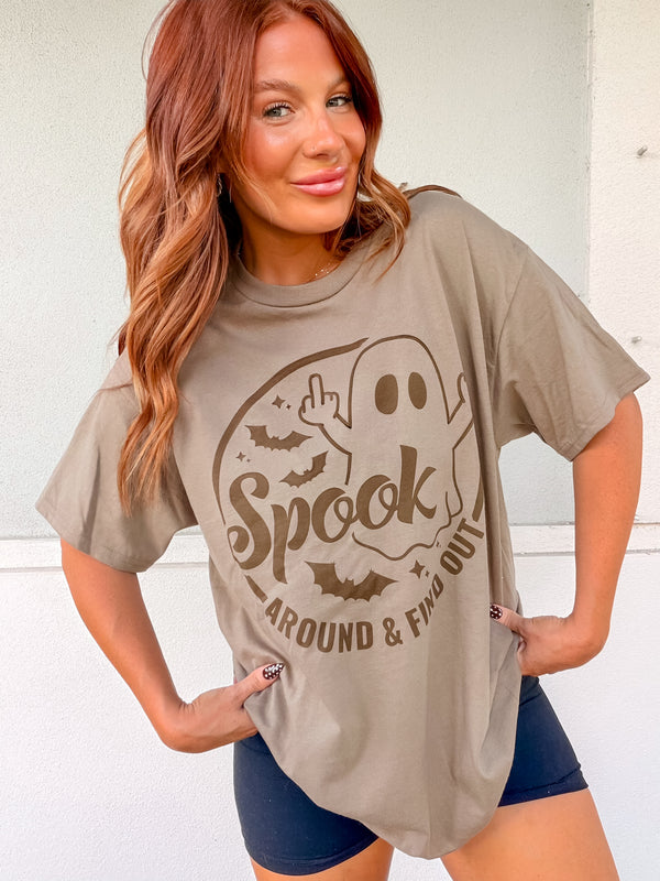Spook Around Graphic Top