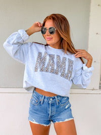 Mama Leopard Graphic Top