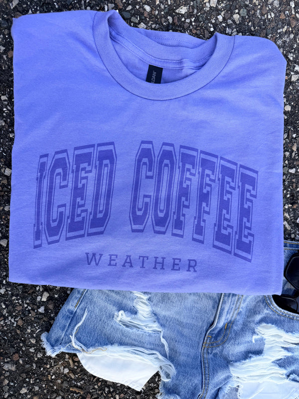 Weather Iced Coffee Graphic Tee C.O.C