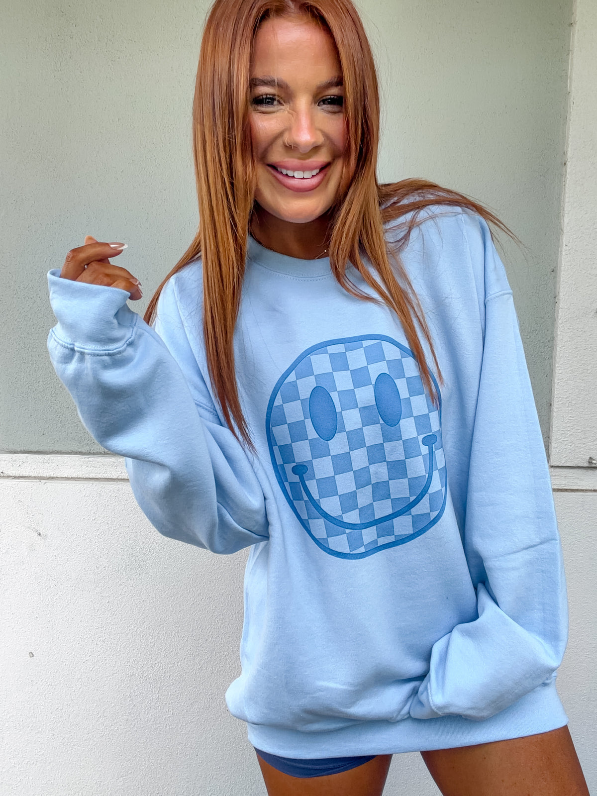 Color Smiley C.O.C. Graphic Pullover