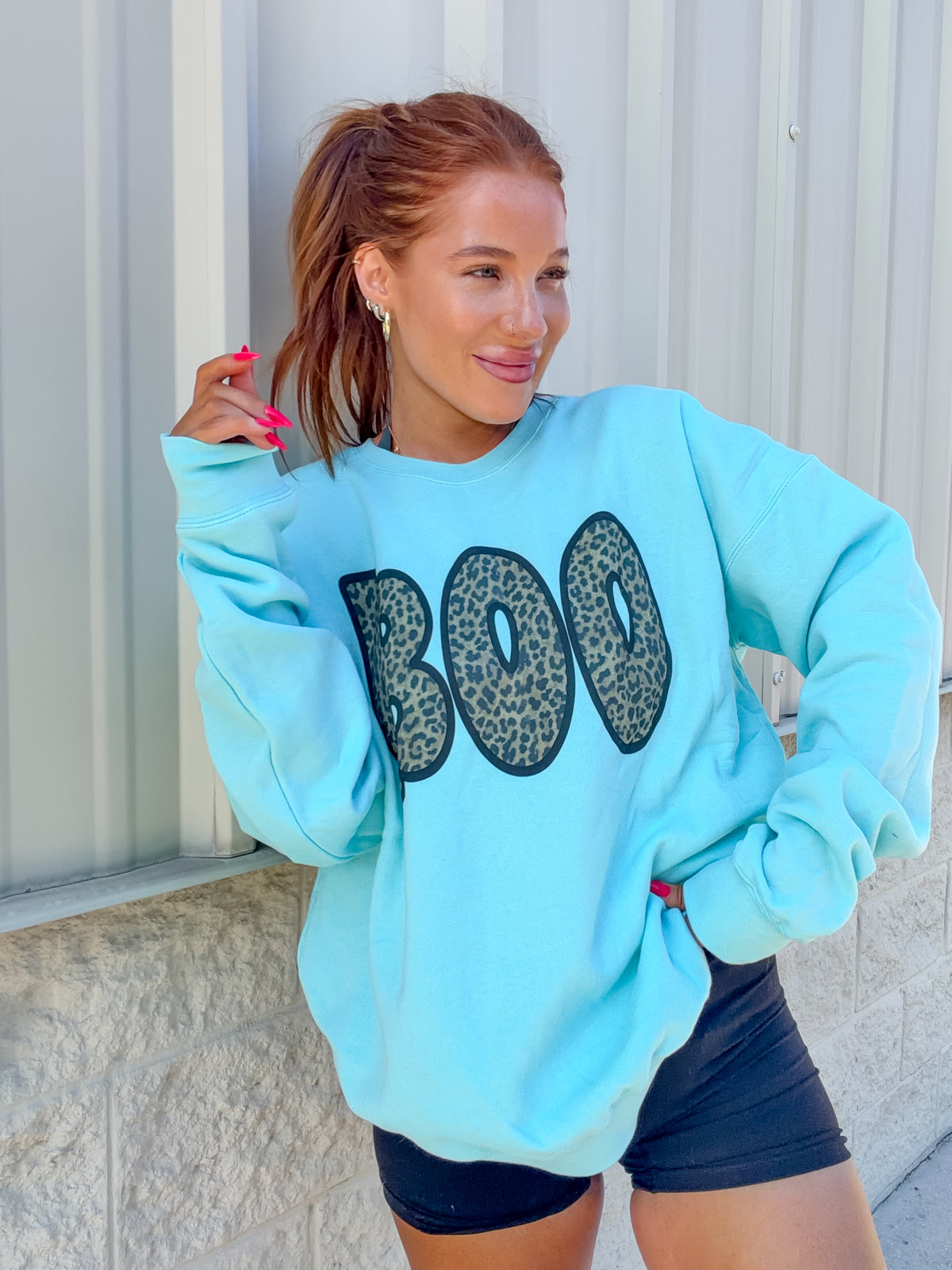 Cheetah Boo Graphic Top