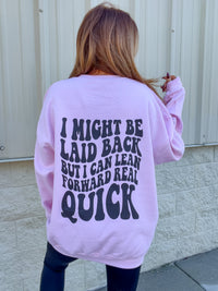 Laid Back Graphic Pullover