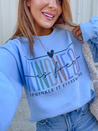 Sprinkle Everywhere Graphic Top