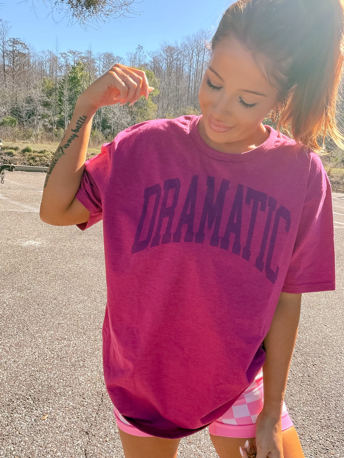 Varsity Dramatic Graphic Tee C.O.C