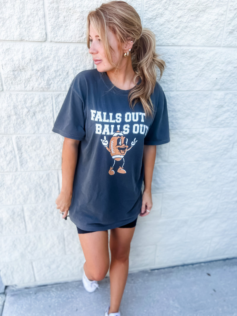 Falls Out Football Graphic Tee