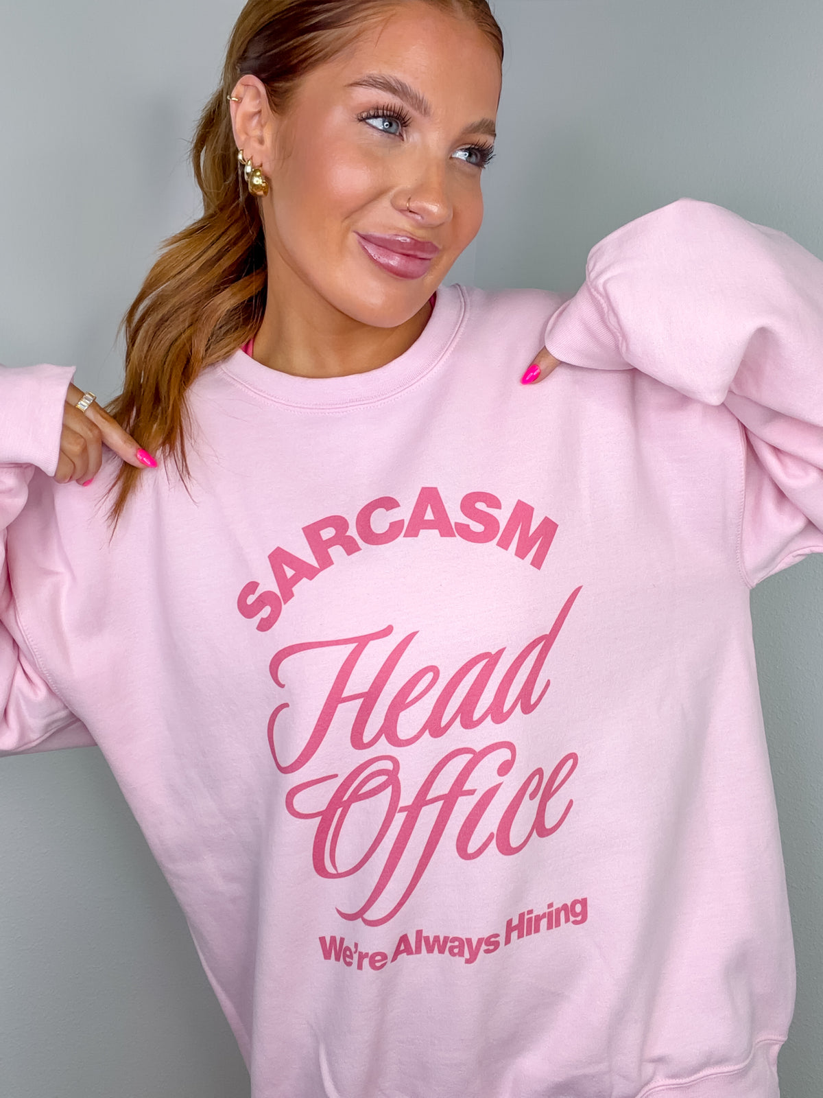 Head Office Graphic Pullover C.O.C
