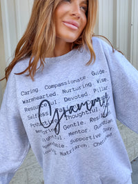 Words Grammy Graphic Pullover