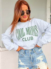 Green Moms Club Graphic Top