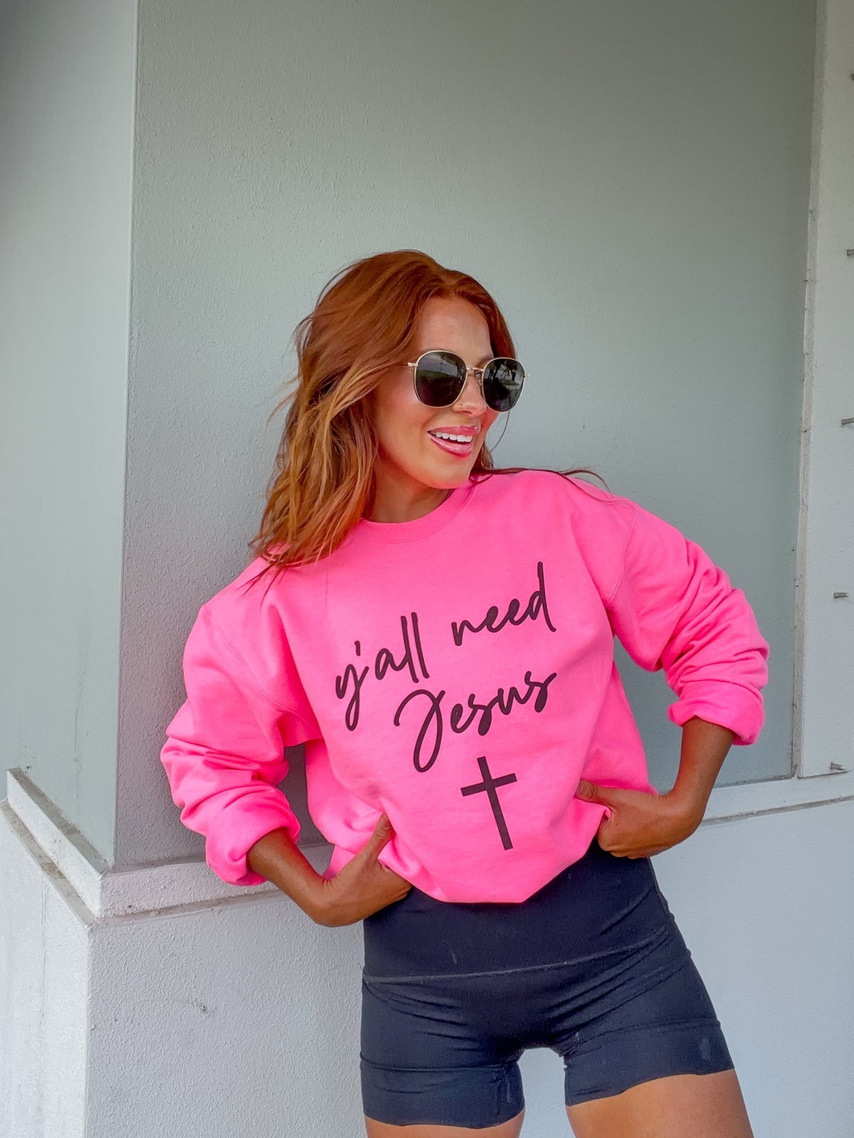 Yall Need Jesus Graphic Pullover