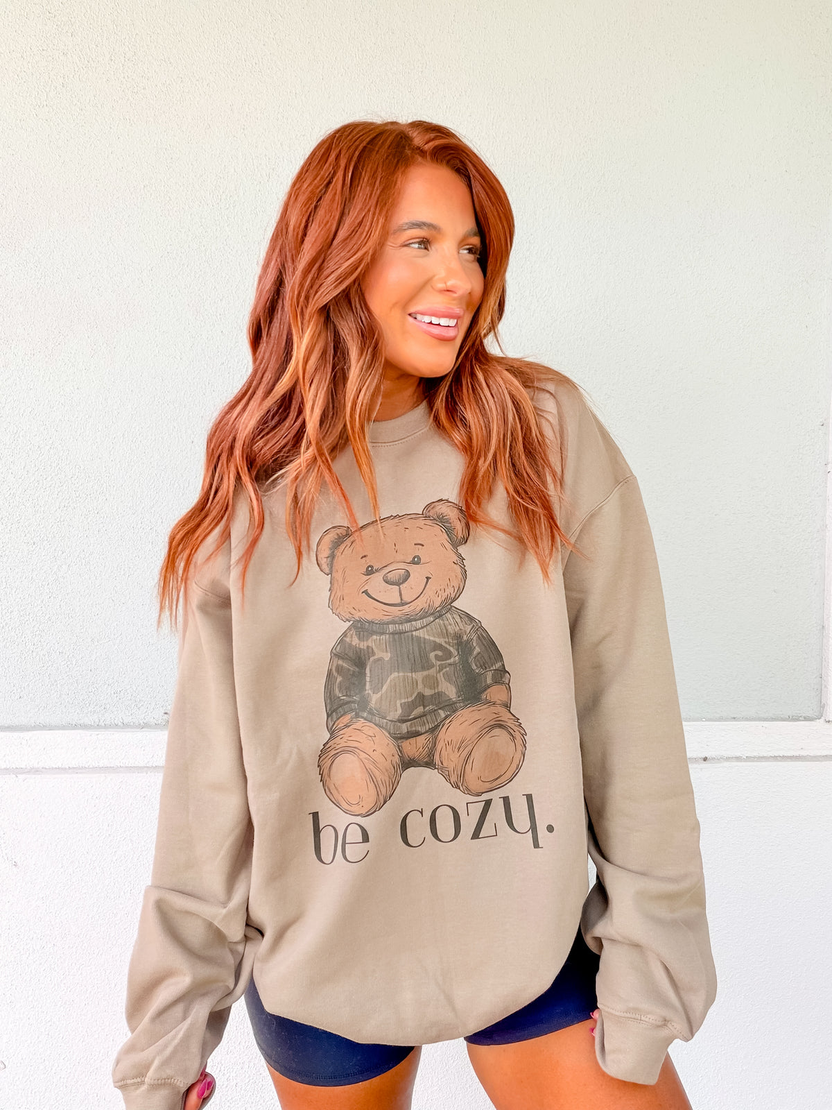 Be Cozy Graphic Top