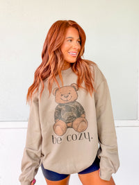 Be Cozy Graphic Top