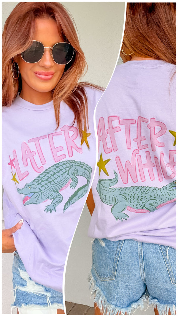After While Graphic Top