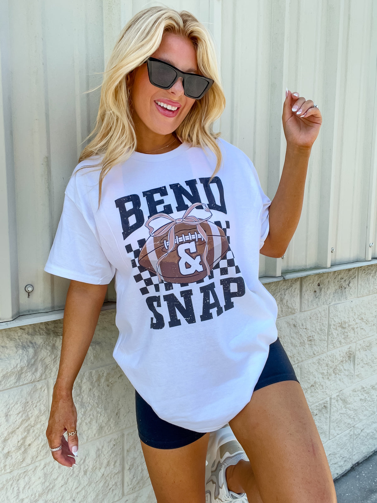 Bend And Snap Graphic Top