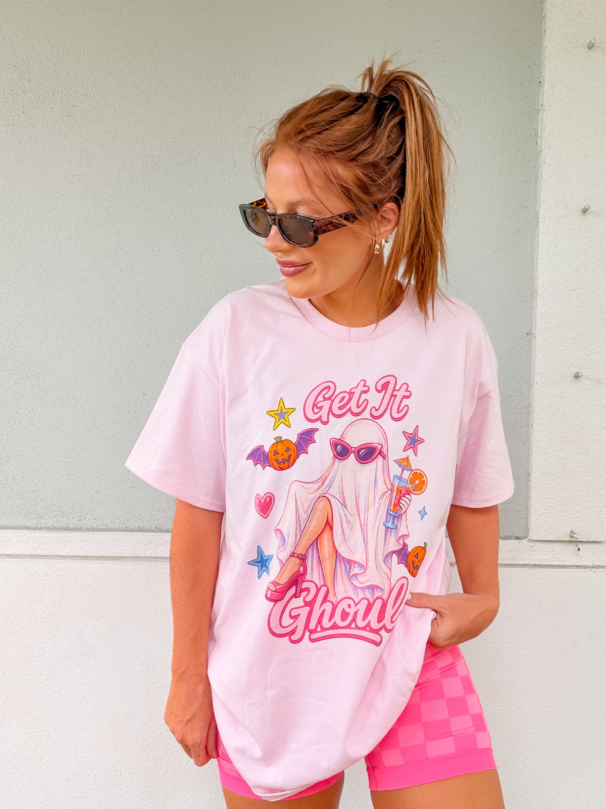 Get It Ghoul Graphic Top