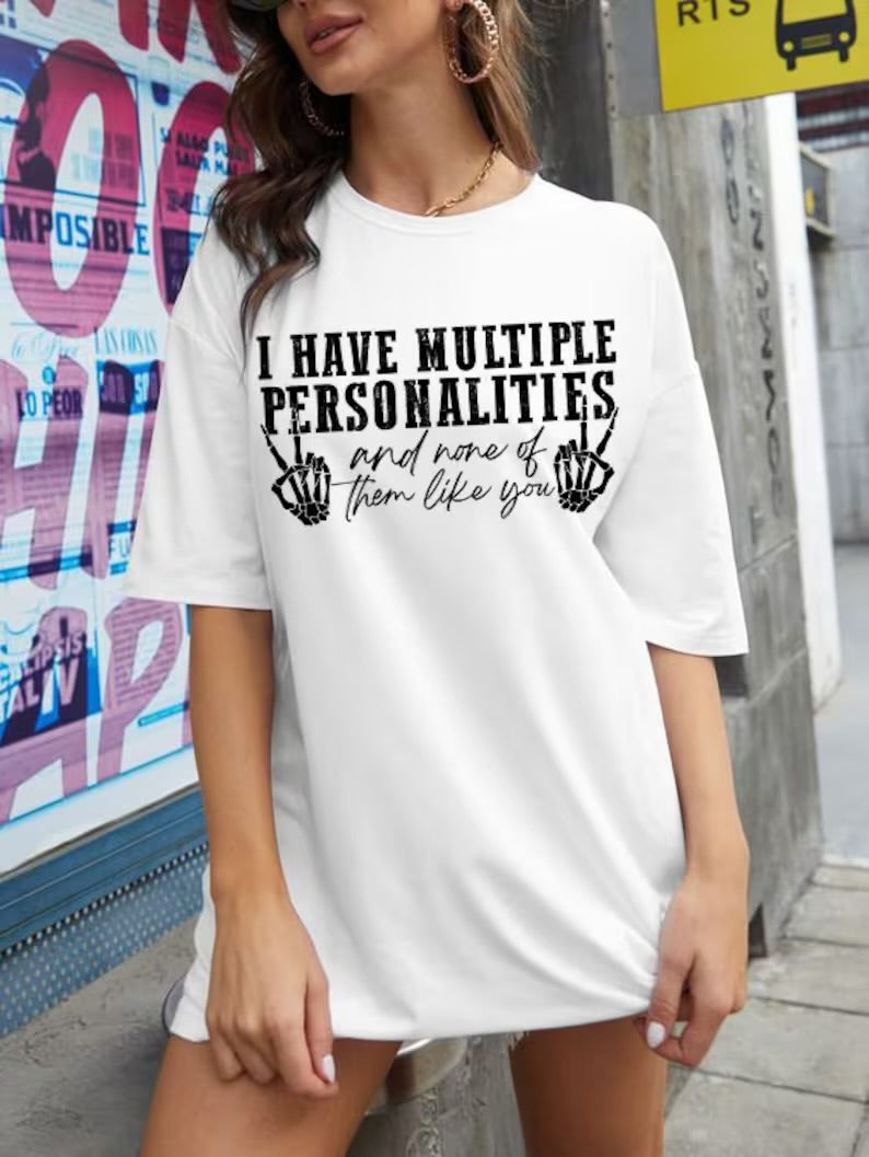 Multiple Personalities Graphic Tee