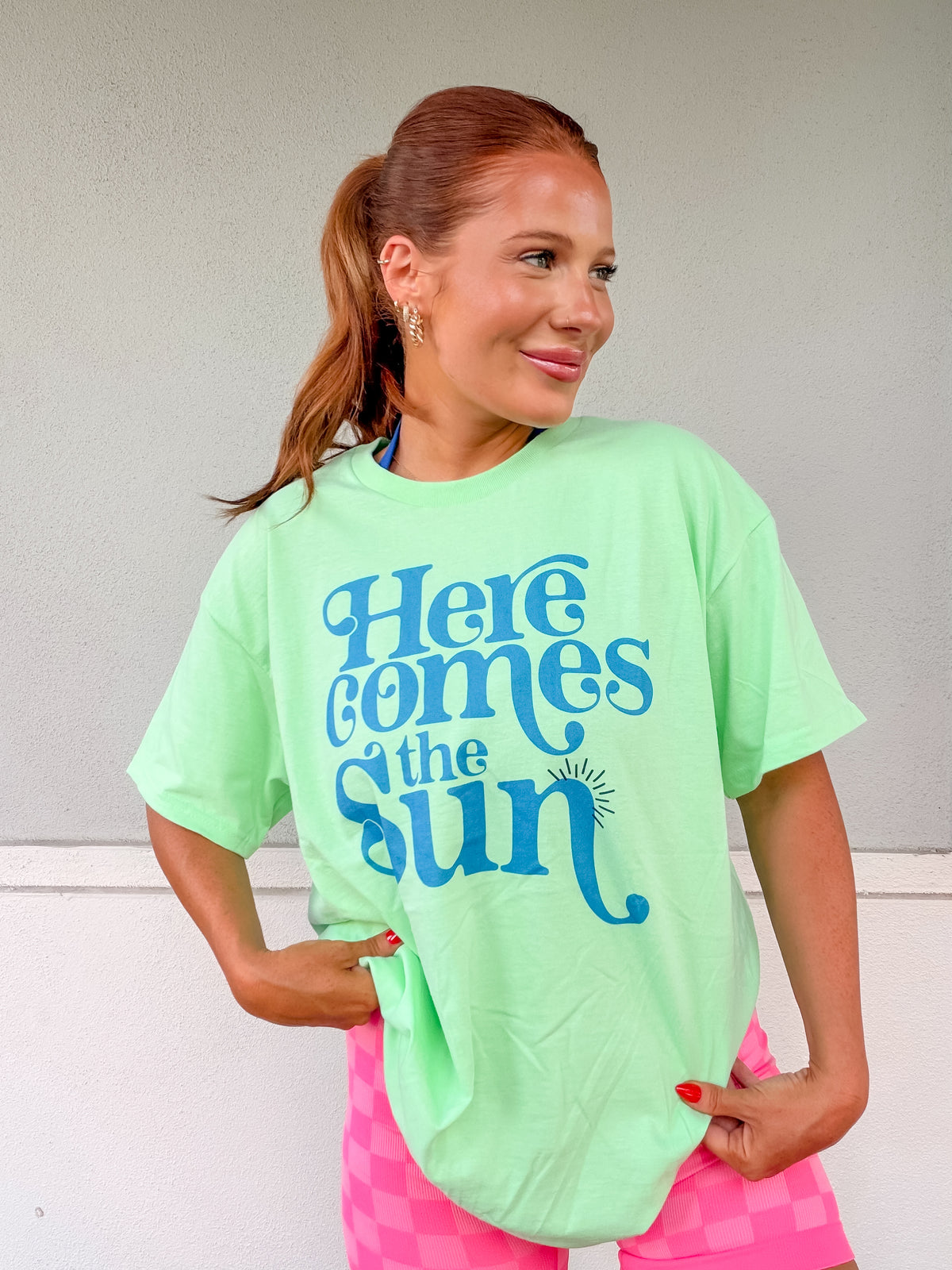 Here Comes The Sun Graphic Top