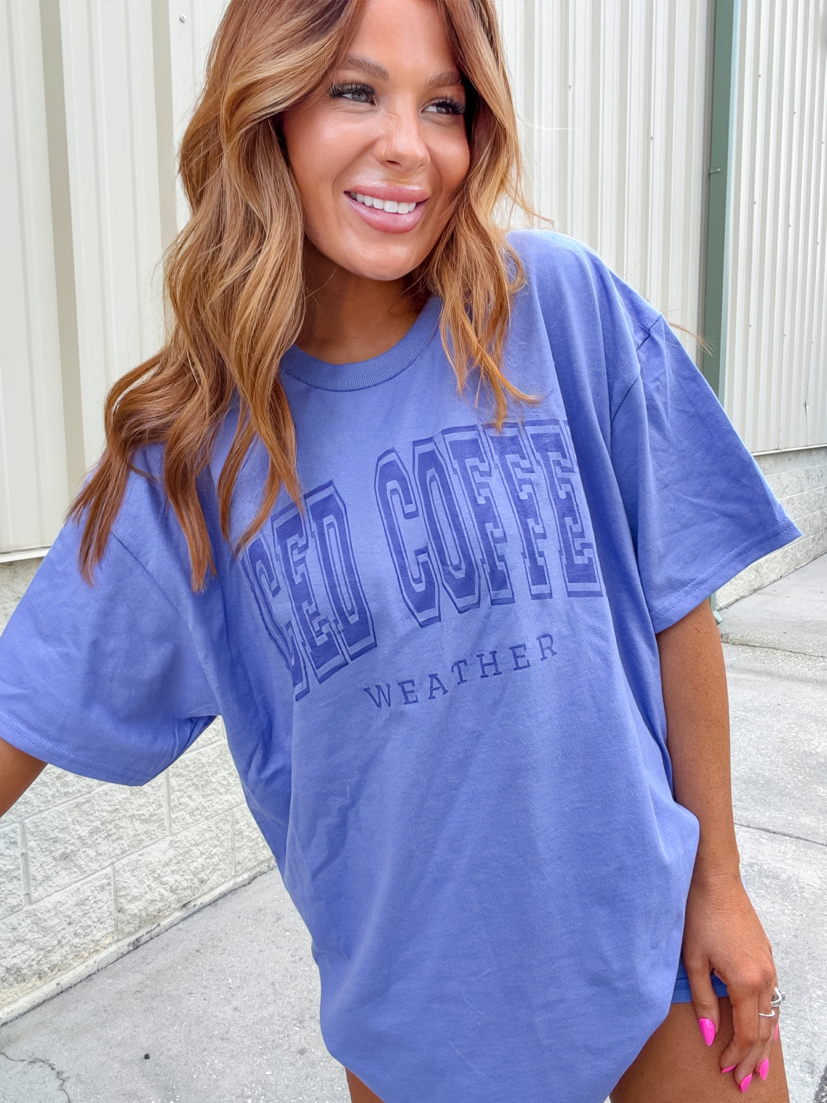 Weather Iced Coffee Graphic Tee C.O.C