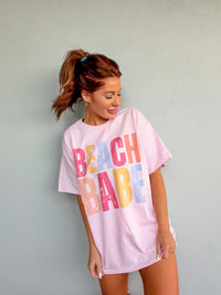 Colorful Beach Babe Graphic Top