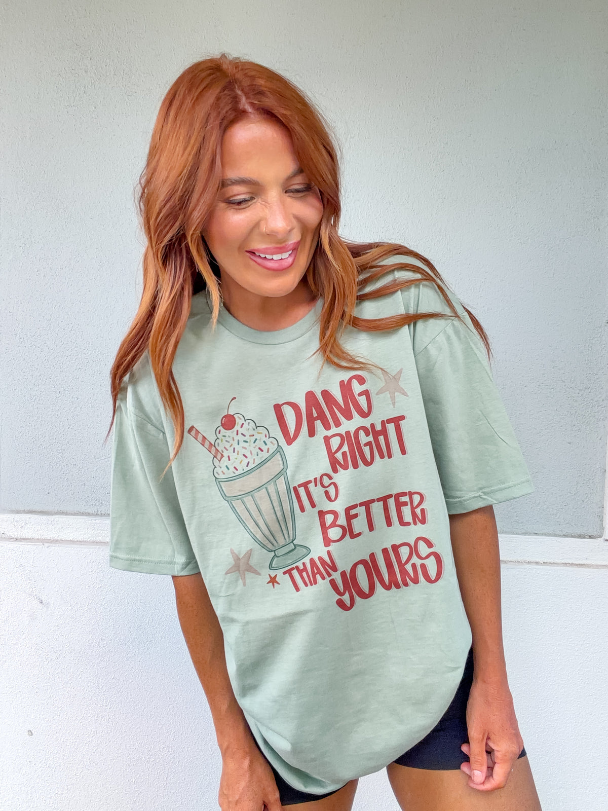 Dang Right Graphic Top