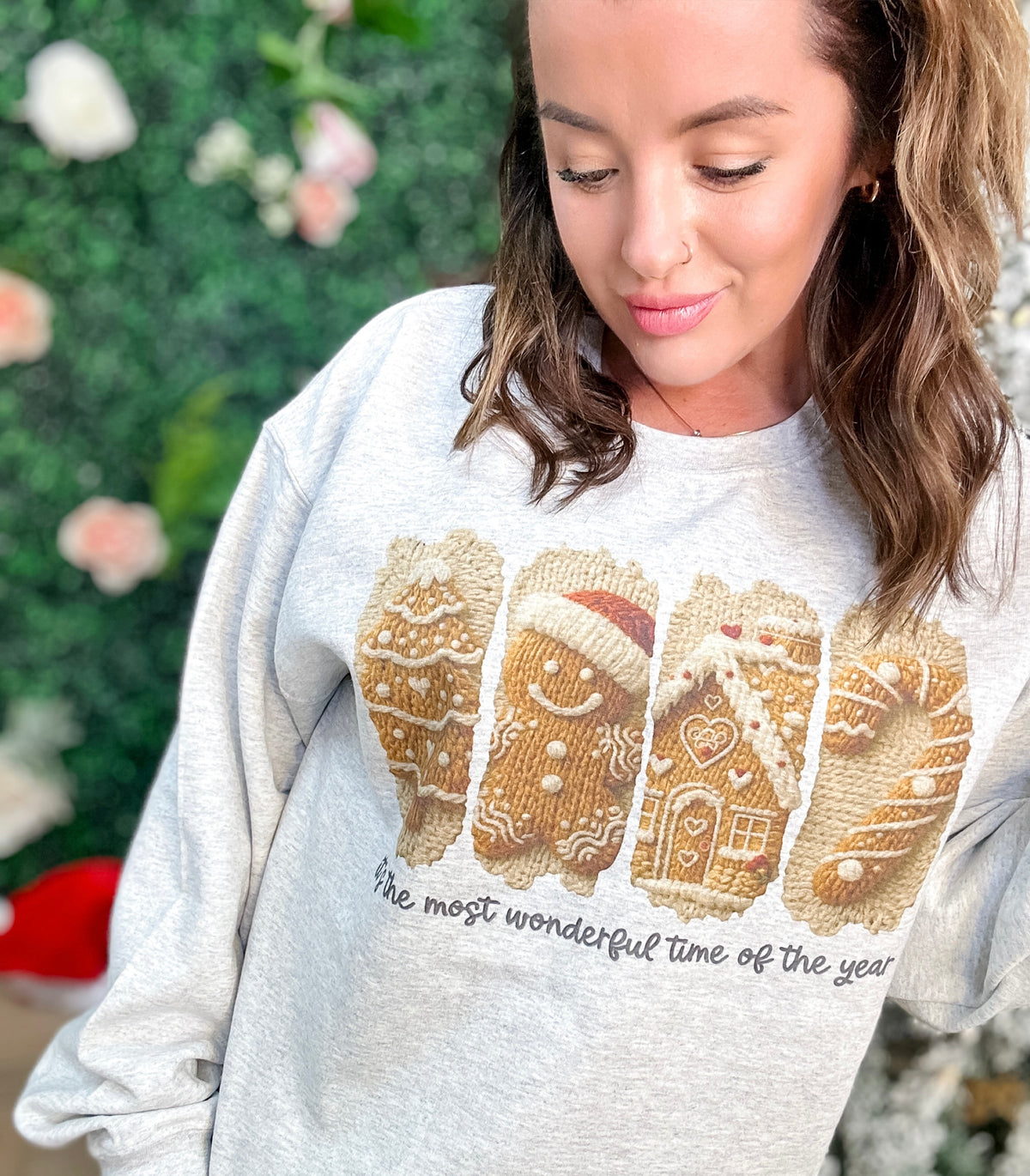 Collage Yarn Wonderful Time Graphic Top