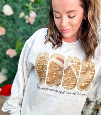 Collage Yarn Wonderful Time Graphic Top