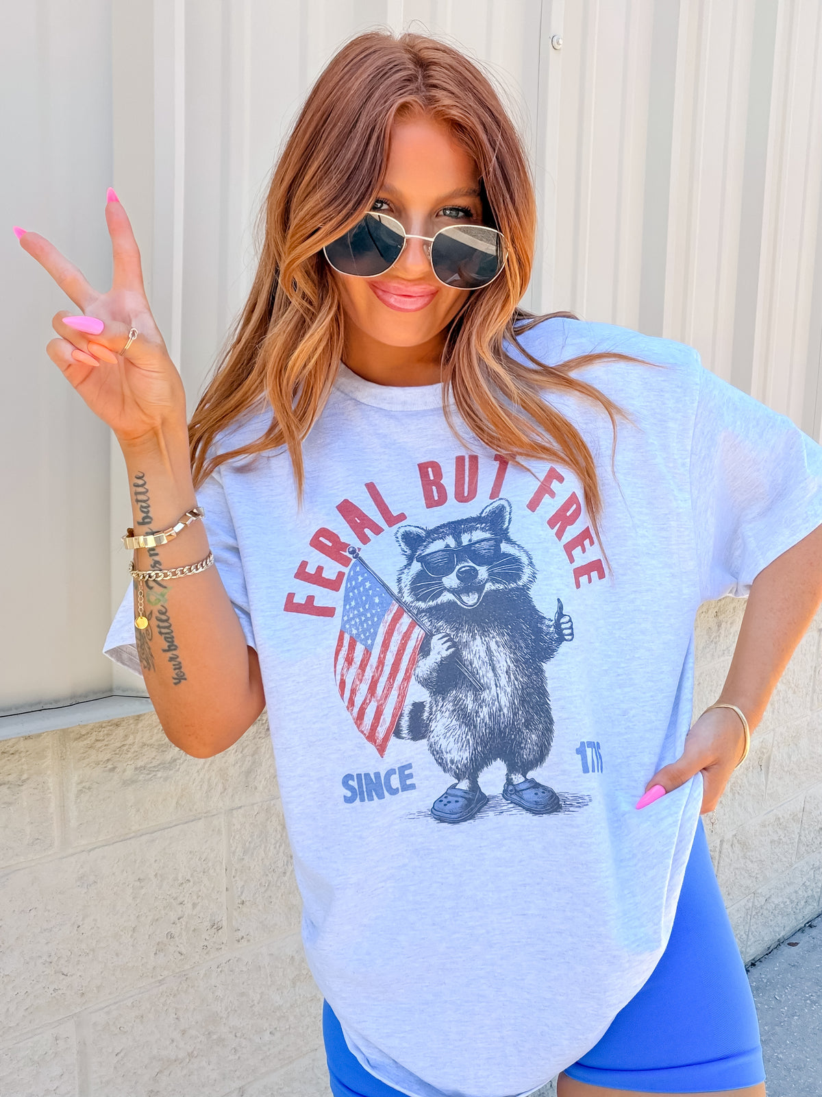 Raccoon Free Graphic Top