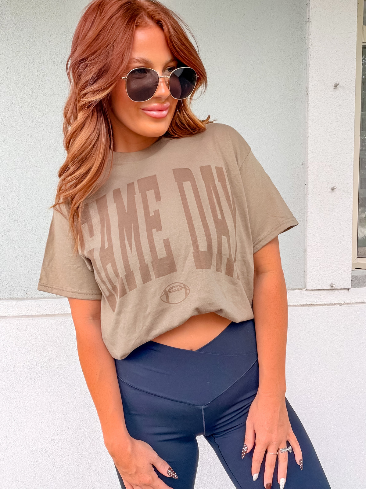 Varsity Game Day Graphic Top