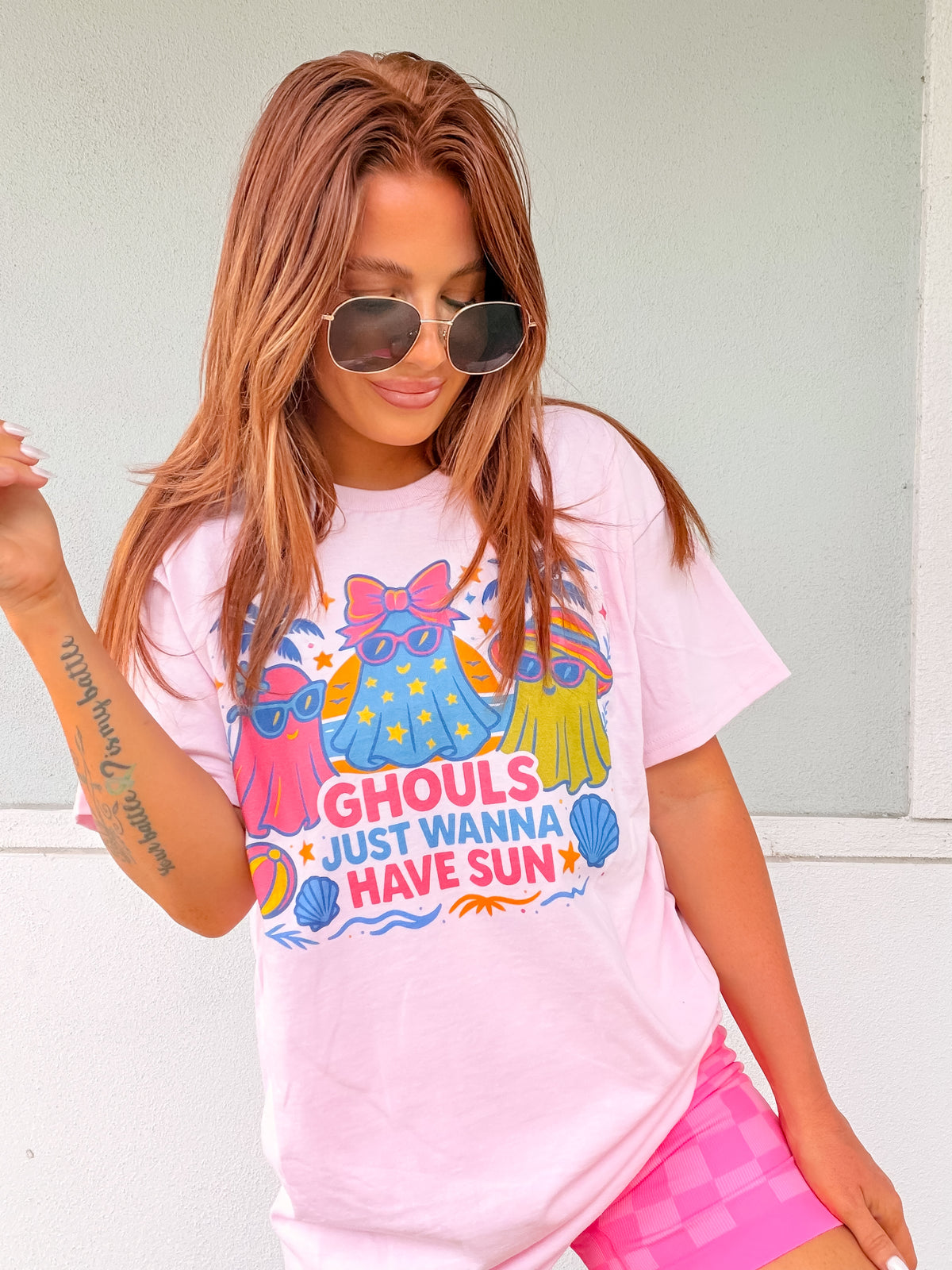 Sun Ghouls Graphic Top