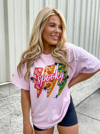 Spooky Neon Graphic Top