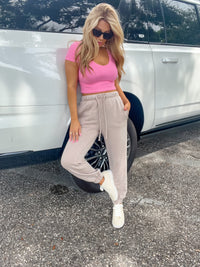 Signature Look Ash Mocha Jogger Sweats