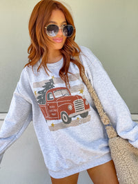 Red Truck Graphic Top