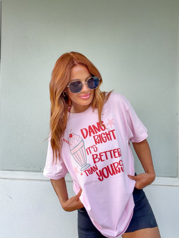 Dang Right Graphic Top