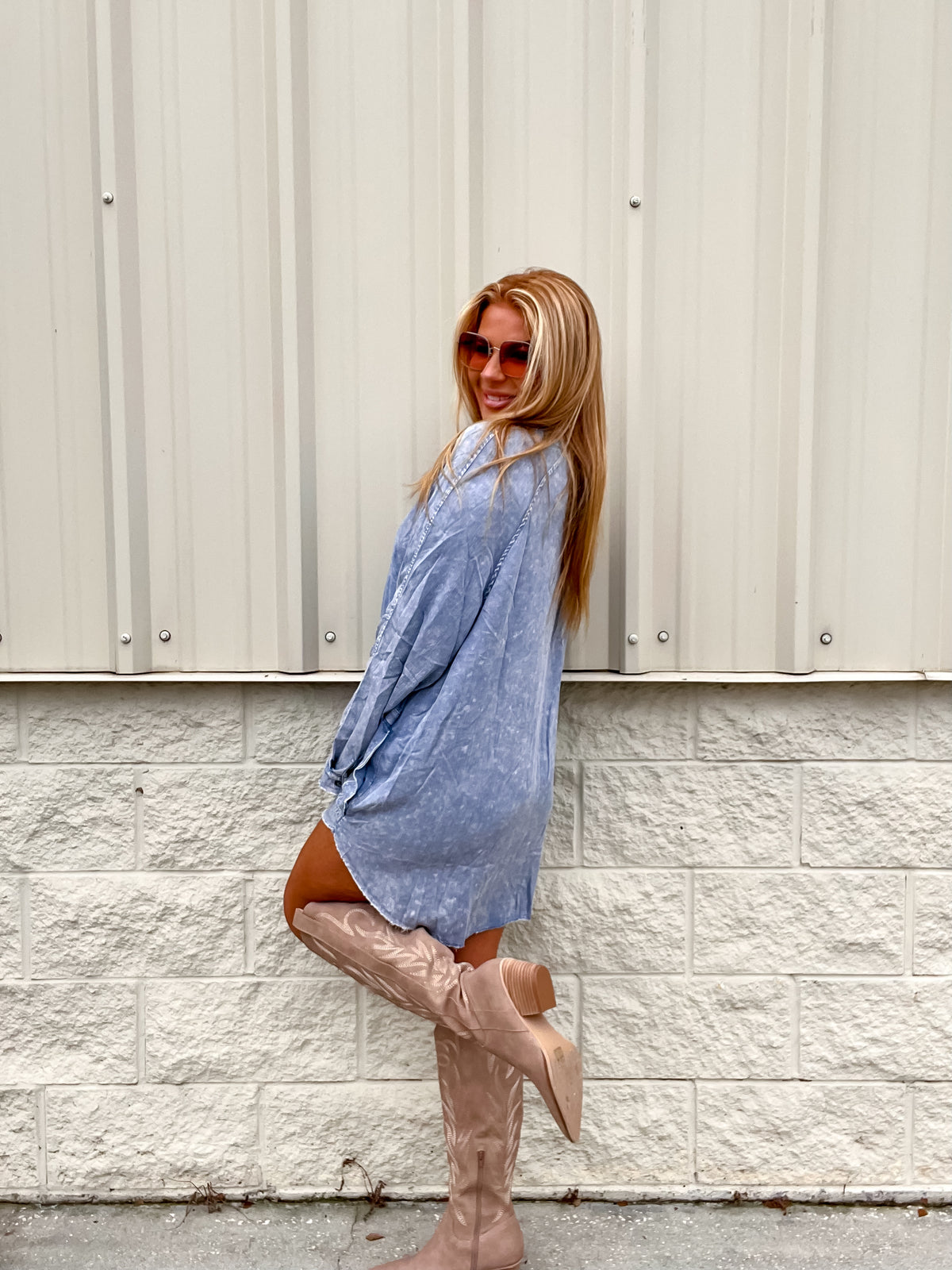 Forget About You Denim Dress