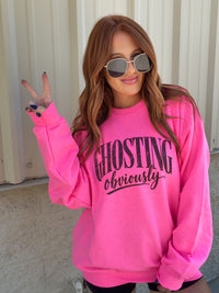 Ghosting Obviously Graphic Pullover