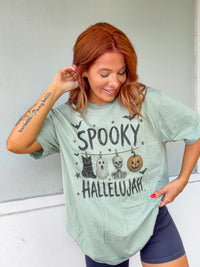 Spooky Hallelujah Graphic Top