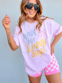 Made For Sunny Days Graphic Top
