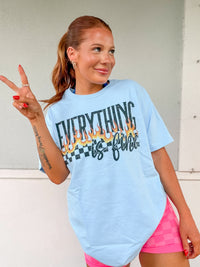 Everything Is Fine Graphic Top