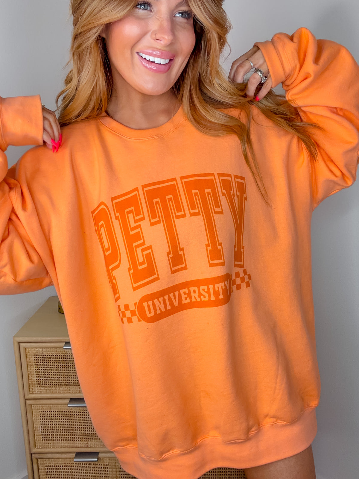 University Petty Graphic Pullover C.O.C.