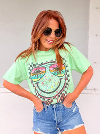 Paradise Smile Graphic Top