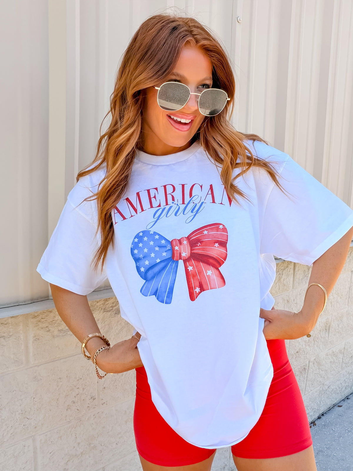 American Girly Graphic Top
