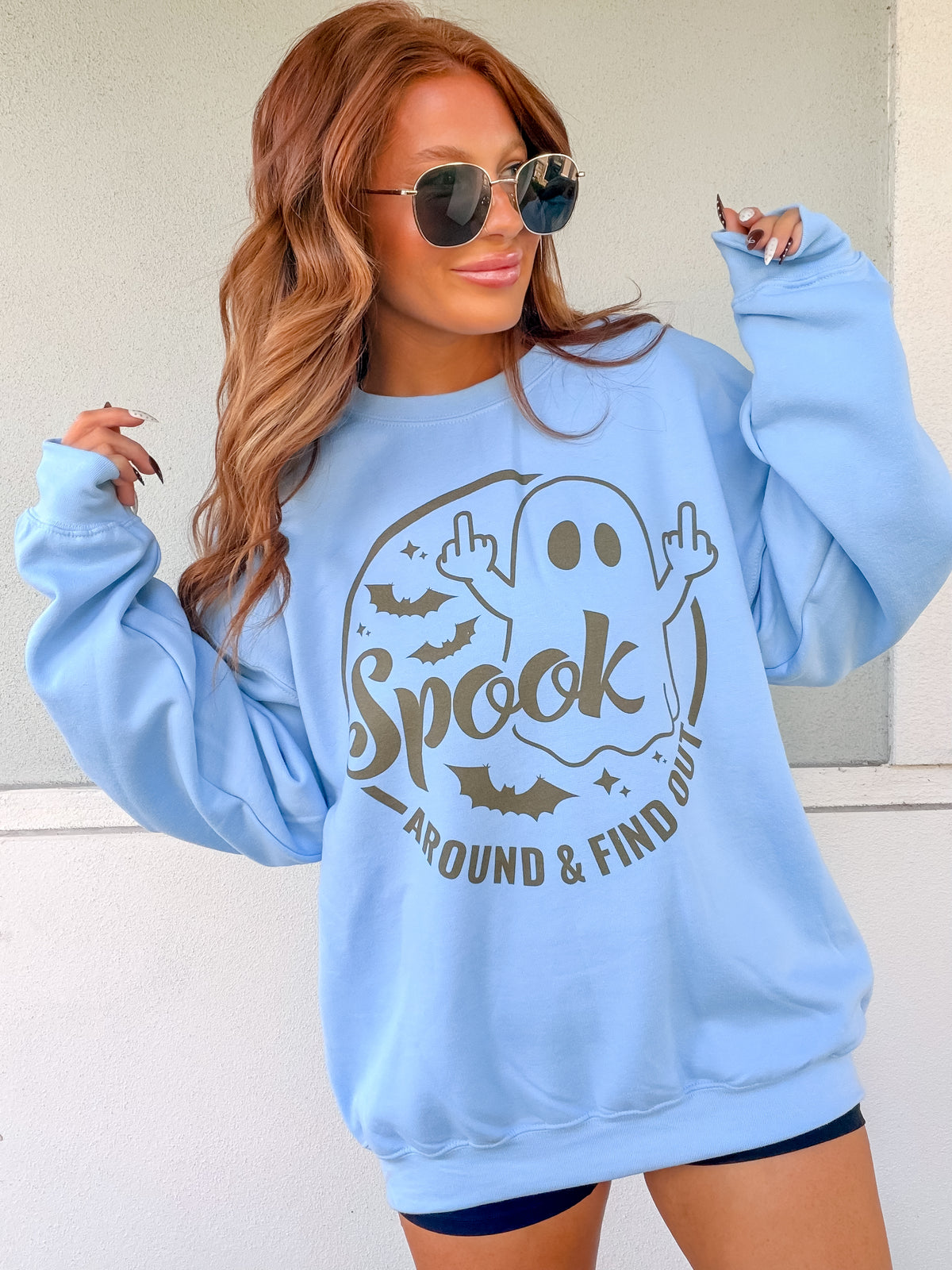 Spook Around Graphic Top